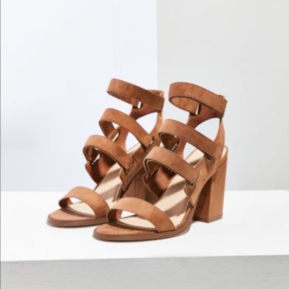 Urban outfitters strappy heels